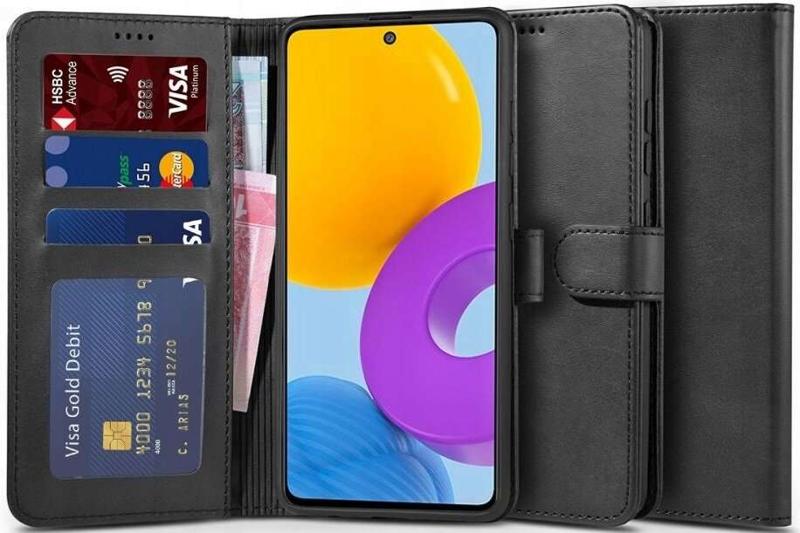 Etui TECH-PROTECT Air Wallet do Samsung Galaxy M52 5G Czarny