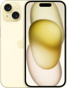 Apple iPhone 15 (128 GB) – żółty