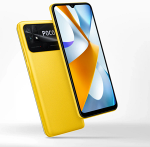 Smartfon POCO C40 4/64GB Żółty
