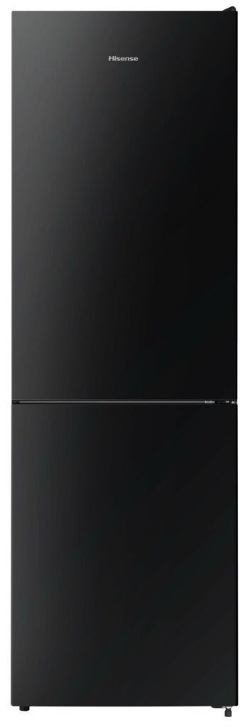 Lodówka HISENSE RB390N4GBE No frost 186cm Czarna (szkło)