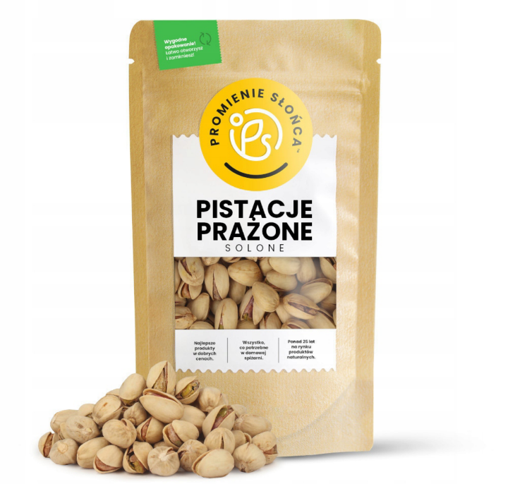 Pistacje Promienie Słońca w łupinie 1000 g