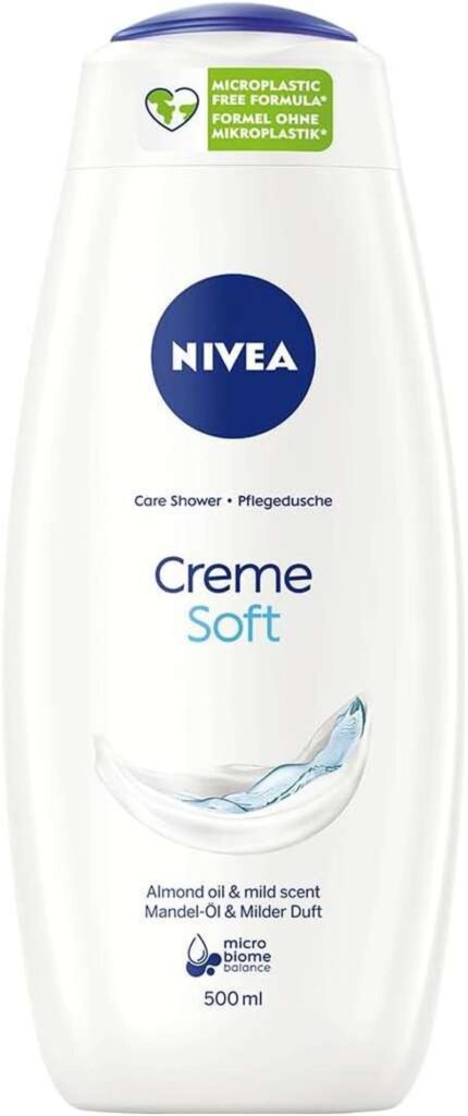 Kremowy żel pod prysznic NIVEA Creme Soft z olejkiem migdałowym 500 ml.