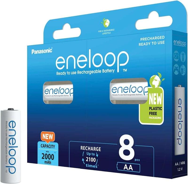 Akumulatorki Panasonic Eneloop 8 szt. AA 2000 mAh