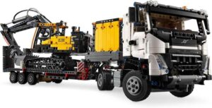 LEGO 42175 Technic – Ciężarówka Volvo FMX i koparka EC230 Electric