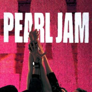 Album muzyczny „Ten” zespołu Pearl Jam na płycie CD.